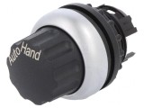 Comutator Rotativ 22mm Negru 2 Poziții