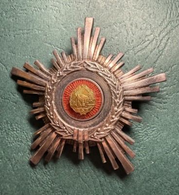 Ordinul Steaua Romaniei RSR clasa 5 foto