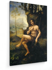 Tablou pe panza (canvas) - Leonardo da Vinci - Bacchus foto