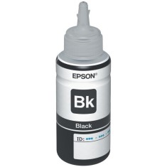 Flacon Epson T6641 original, pentru imprimantele L120, L110, L130, L220. L210, L310, L300, L365, L355, L455, L565, L550, L1300, 70 ml, negru