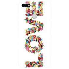 Husa silicon pentru Huawei P9 Lite, Love Made By Flowers