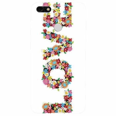 Husa silicon pentru Huawei P9 Lite, Love Made By Flowers foto