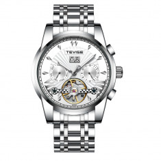 Ceas de mana barbati Tevise Mecanic Automatic Tourbillon Self Wind Business Casual Cutie