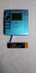 MiniDisc Portabil Sharp MD MT 877 H foto