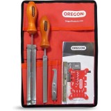 Kit &Icirc;ntreținere Lanț Oregon 5.5 mm, Pas Lanț 3/8 inch, Pila Rotundă, Cod 558551