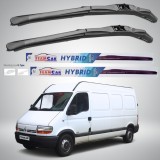 Cumpara ieftin Ștergătoare Renault Master Furgon L3H2 (1997&ndash;2003) Hibrid | Set față &ndash; TeamCar&reg;