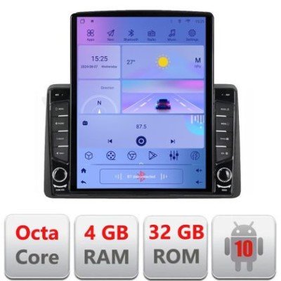 Navigatie DACIA DUSTER dupa 2019 H-199 ecran tip TESLA 9.7&amp;quot; cu Android Radio Bluetooth Internet GPS WIFI 4+32GB DSP 4G v1 CarStore Technology foto