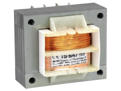Transformator de Alimentare 6VA 230VAC 15V 250mA foto