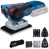 Bosch GSS 18V-13 - Slefuitor cu vibratii fara acumulatori si incarcator Li-Ion 18 V - Ah 80x130 mm