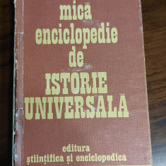 Mica enciclopedie de istorie universala (1983)