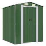 Cumpara ieftin Sopron de gradina, verde, 192x191x223 cm, otel zincat