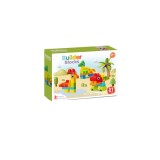 Set de constructie STEAM - Dinozauri haiosi (31 piese)