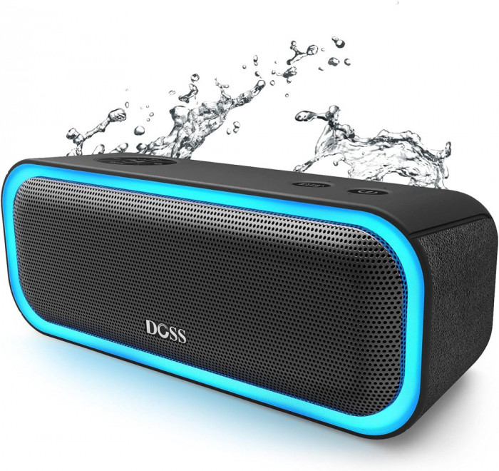 Difuzor Betooth, Difuzor Bluetooth portabil DOSS SoundBox Pro cu sunet stereo de