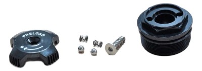 Top Cap/Preload Adjuster Knob - 2011 Sektor - Black Ultimate FactoryBikes foto
