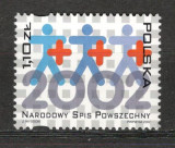 Polonia.2002 Recensamintul MP.402, Nestampilat