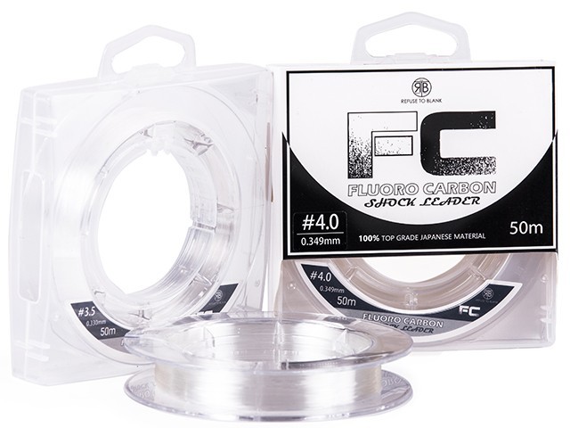 Fir Fluorocarbon RTB FC FluoroCarbon Shockleader Clear, 50m, 0.254mm