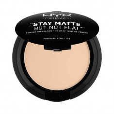 Fond De Ten Pudra Nyx Professional Makeup Stay Matte But Not Flat - Nude Beige, 7.5 gr foto