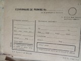 Plic cu Stampila Posta Romana (confirmare de primire 1966)