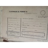 Plic cu Stampila Posta Romana (confirmare de primire 1966)