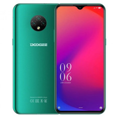 Telefon mobil Doogee X95 Pro Verde, 4G, IPS 6.52 Waterdrop, 4GB RAM, 32GB ROM, Android 10, Helio A20 QuadCore, 4350mAh, Dual SIM