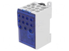 Bloc de Distribuție 1 Pista 12 Borne OJL TS35
