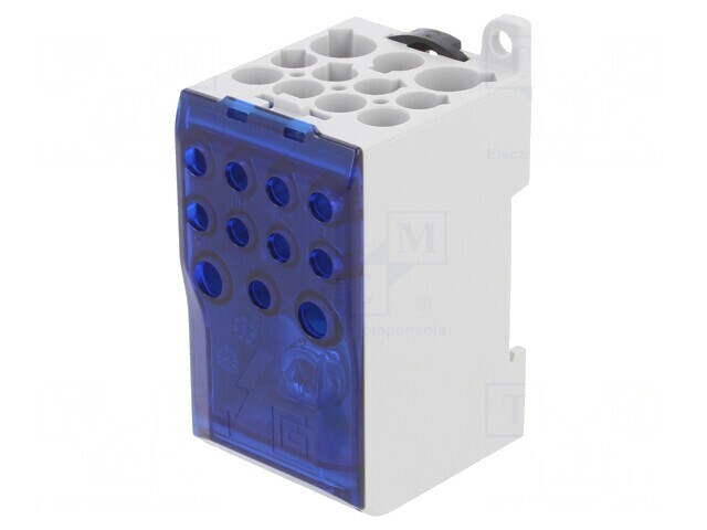 Bloc de Distribuție 1 Pista 12 Borne OJL TS35