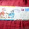 Plic FDC India 1960 - Primul zbor Bombay New York