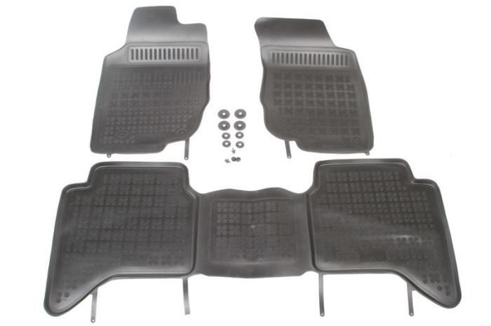Set covorase auto Rezaw Plast din cauciuc pentru TOYOTA HILUX III dupa 2005 3 buc Set covorase auto Rezaw Plast din cauciuc pentru TOYOTA HILUX III dupa 2005 3 buc