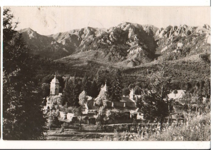 CPIB 16403 CARTE POSTALA - MUNTII CIUCAS. MANASTIREA CHEIA