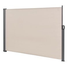 Paravan solar retractabil Werth 300 x 160 cm bej [pro.tec] HausGarden Leisure foto