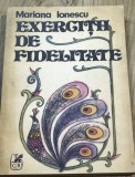 LITR12 0442 Literatura - Marian Ionescu - Exercitii de fidelitate