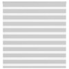 Jaluzea tip zebra gri deschis lățime țesătură 145,9cm poliester