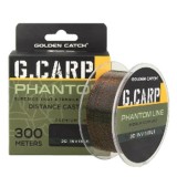 Fir Monofilament GOLDEN CATCH G Carp Phantom 3D Invisible, 0.26mm, 300m