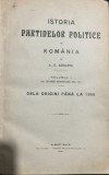 Istoria Partidelor Politice din Romania , 1910, Xenopol, princeps