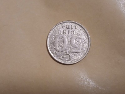 50 bin lira 1999 foto