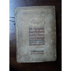 PERLE ALE LITERATURII ANTICE, MUNCHEN, 1908