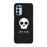 Husa compatibila cu Oppo A15s model Lost soul, Silicon, TPU, Viceversa, Transparent, Carcasa