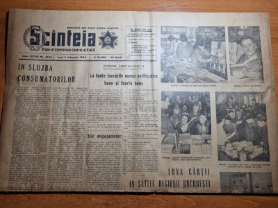 scanteia 3 februarie 1964-articol dorohoi,olimpiada innsbruck,electrecord foto