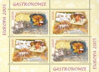 Romania 2005 - Europa Gastronomie, bloc neuzat foto