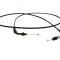 Cablu acceleratie scuter 4T 205cm (prindere surub)