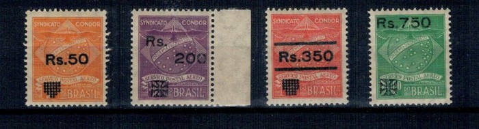 Brazilia 1930 - Posta Aeriana Condor, serie neuzata