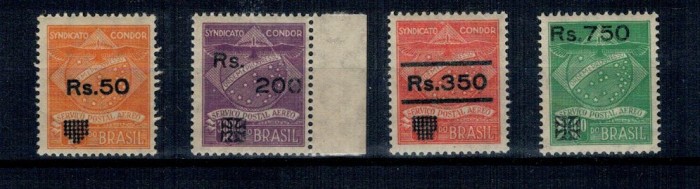 Brazilia 1930 - Posta Aeriana Condor, serie neuzata