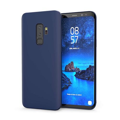 Husa Silicon Samsung S9+ g965 Matte Dark Blue