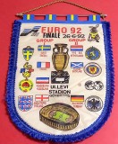 Fanion Fotbal - Campionatul European de Fotbal - SUEDIA 1992