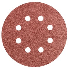 Discuri abrazive 125mm K60 5buc.cu 8 gauri GRAPHITE 55H940 HardWork ToolsRange