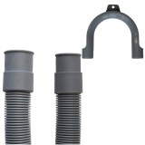 Furtun Scurgere Mașină Spălat 3/4" cu Suport, 2.5 Metri