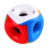 Cub Rubik Tori, QY Toys, Joc Logica si Inteligenta, Educativ, Antistres, Plastic, Multicolor, Abilitati Cognitive, Copii, Adulti