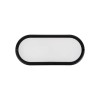 Bat LED oval 18W 6400K 100lm/W IP65, negru, Novelite