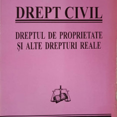 DREPT CIVIL. DREPTUL DE PROPRIETATE SI ALTE DREPTURI REALE-ION P. FILIPESCU, ANDREI I. FILIPESCU