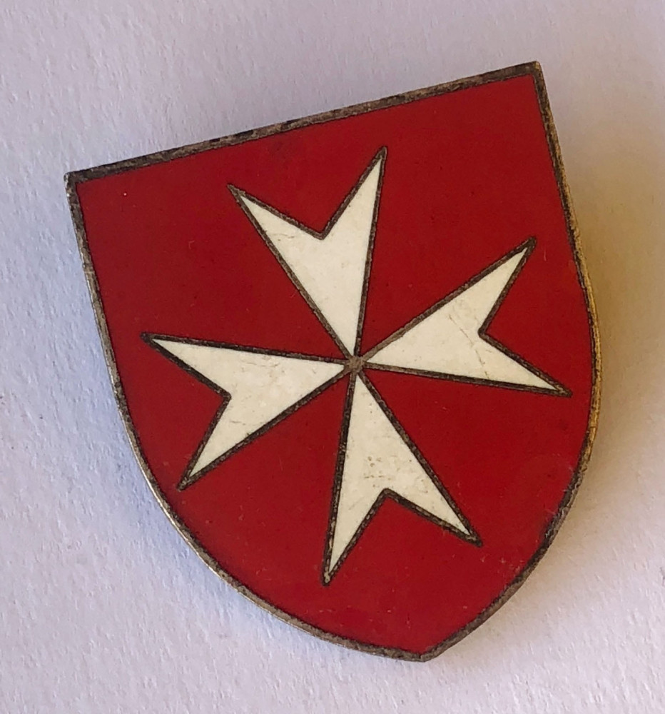 Insigna Ordinul Scutul Rosu de Cavaler si Crucea Malteza Alba | arhiva  Okazii.ro